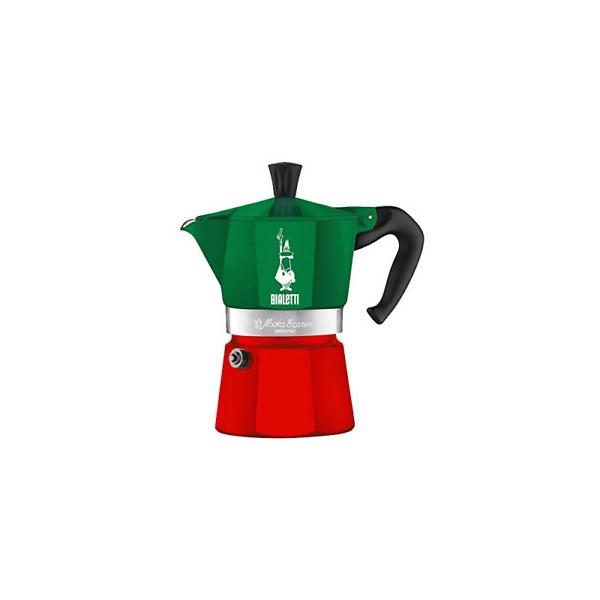 BIALETTI Moka Express Tricolore 3 Tazze